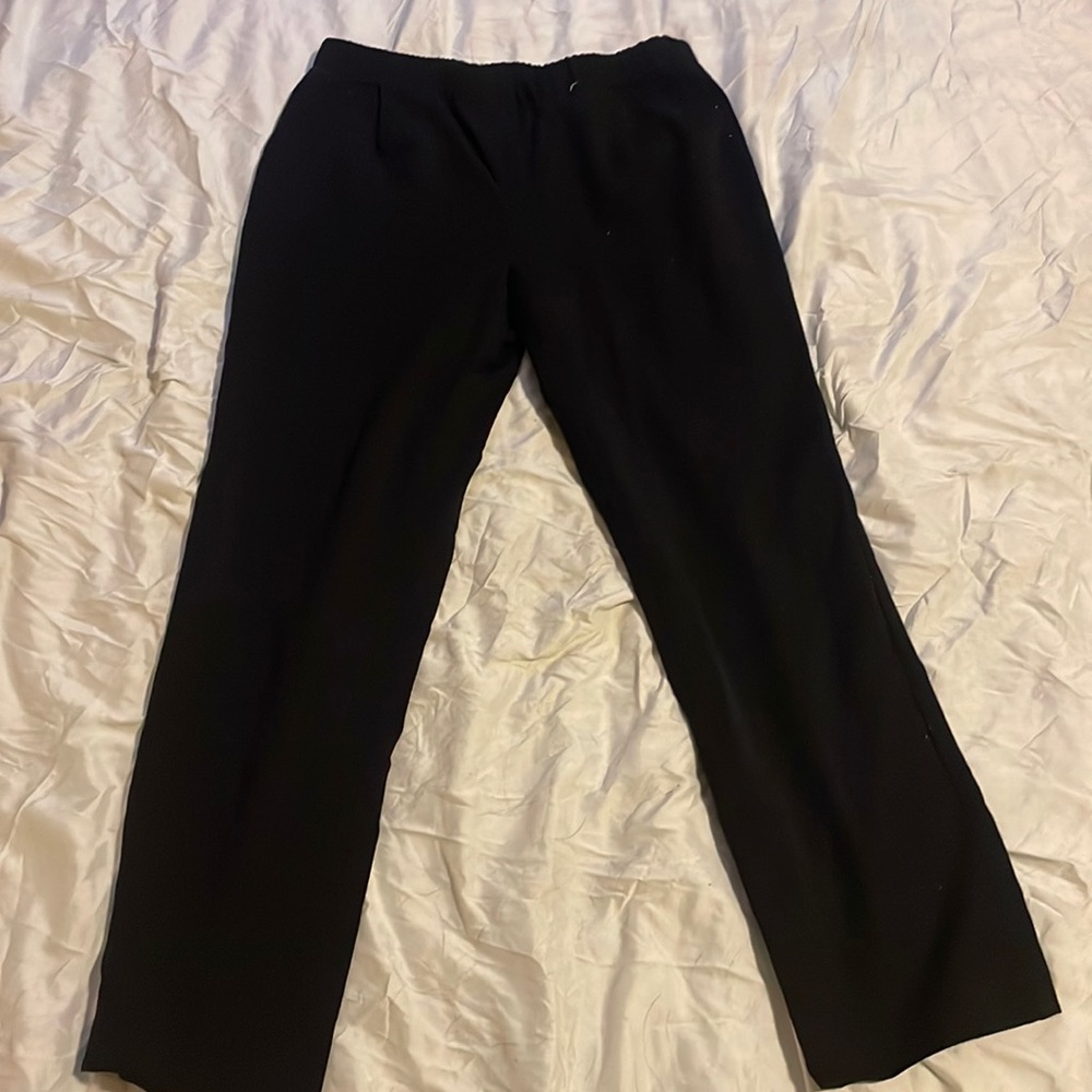 Black work pants.